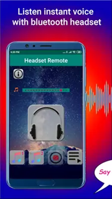 Headset Remote android App screenshot 1